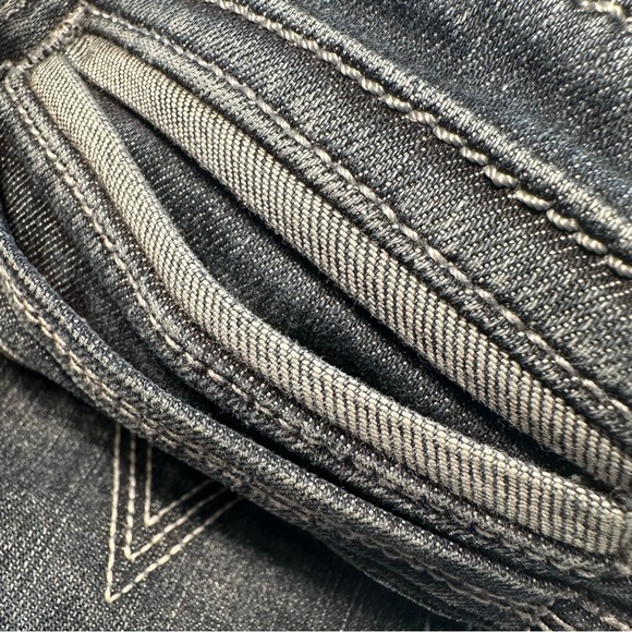 HELIX DARK WASH SLIM BOOT CUT JEANS YOUTH SIZE 12 - Picture 6 of 16